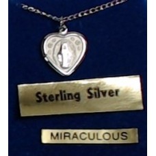 Miraculous Medal (Sterling Silver)